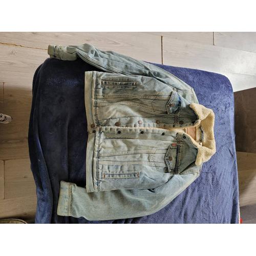 Veste en jean levis best sale pas cher